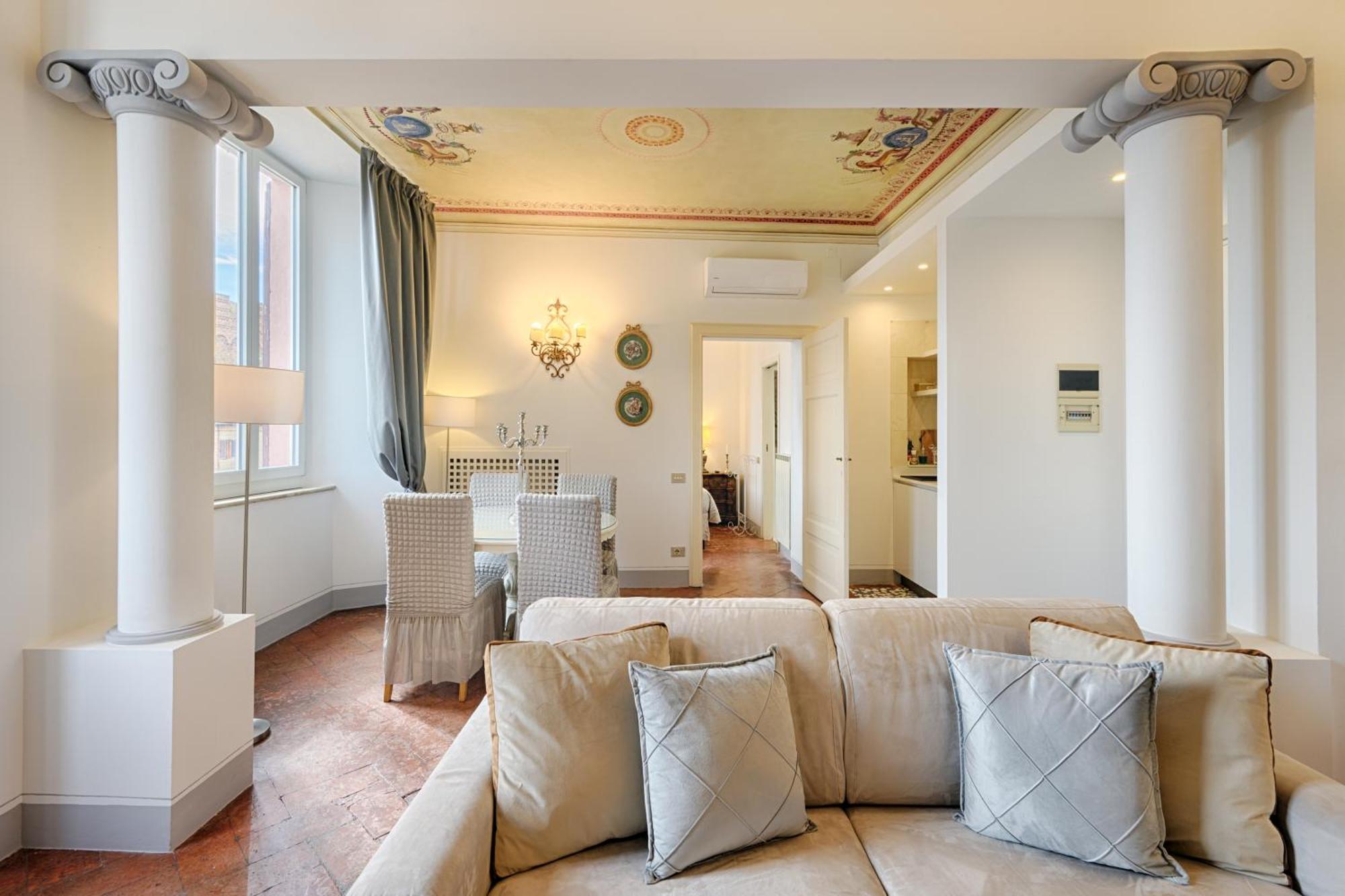 シエーナPalazzo Lenziアパートメント エクステリア 写真